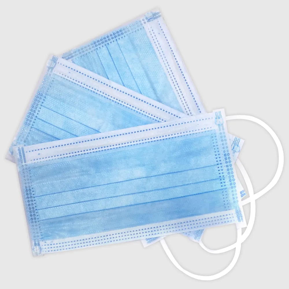 10 Pcs/bag Disposable Face Medical Masks Surgical 3-Ply Nonwoven 10/30/50 PCS Elastic Mouth Soft CE Flu Hygiene Face