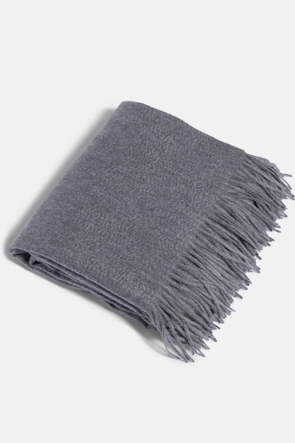 100% Pure Cashmere Fringe Throw Blanket with Gift Box