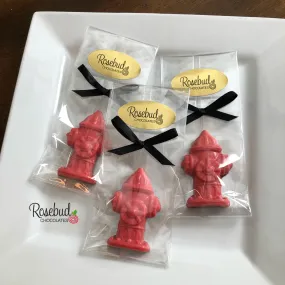 12 FIRE HYDRANT Chocolate Candy Party Favors