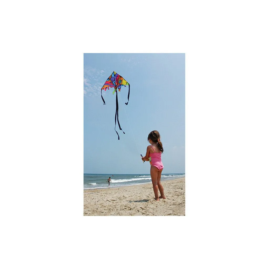 24 in. Fringe Delta Kite - Orbit