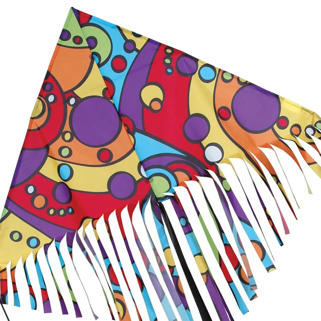 48 in. Fringe Delta Kite - Orbit