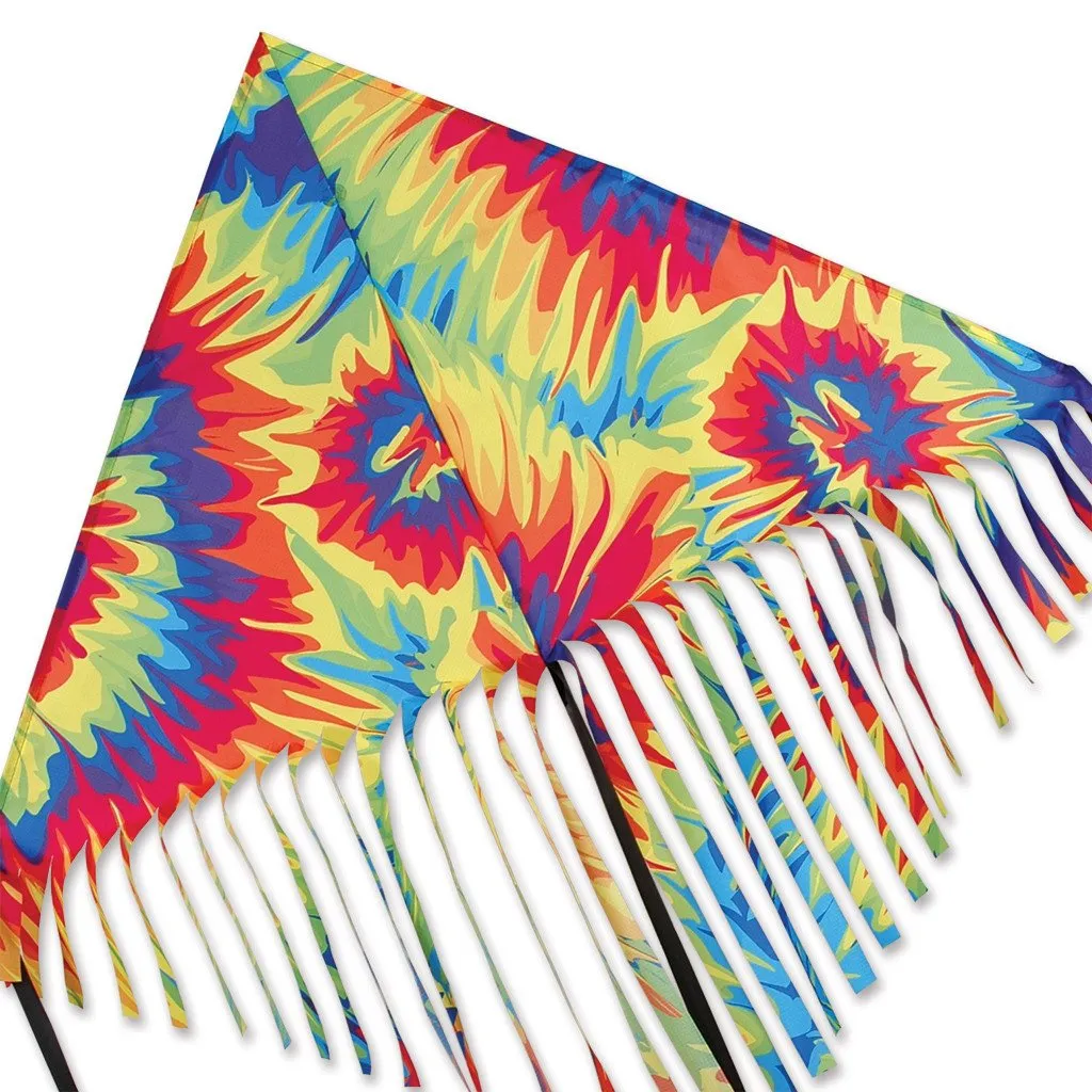 48 in. Fringe Delta Kite - Tie Dye