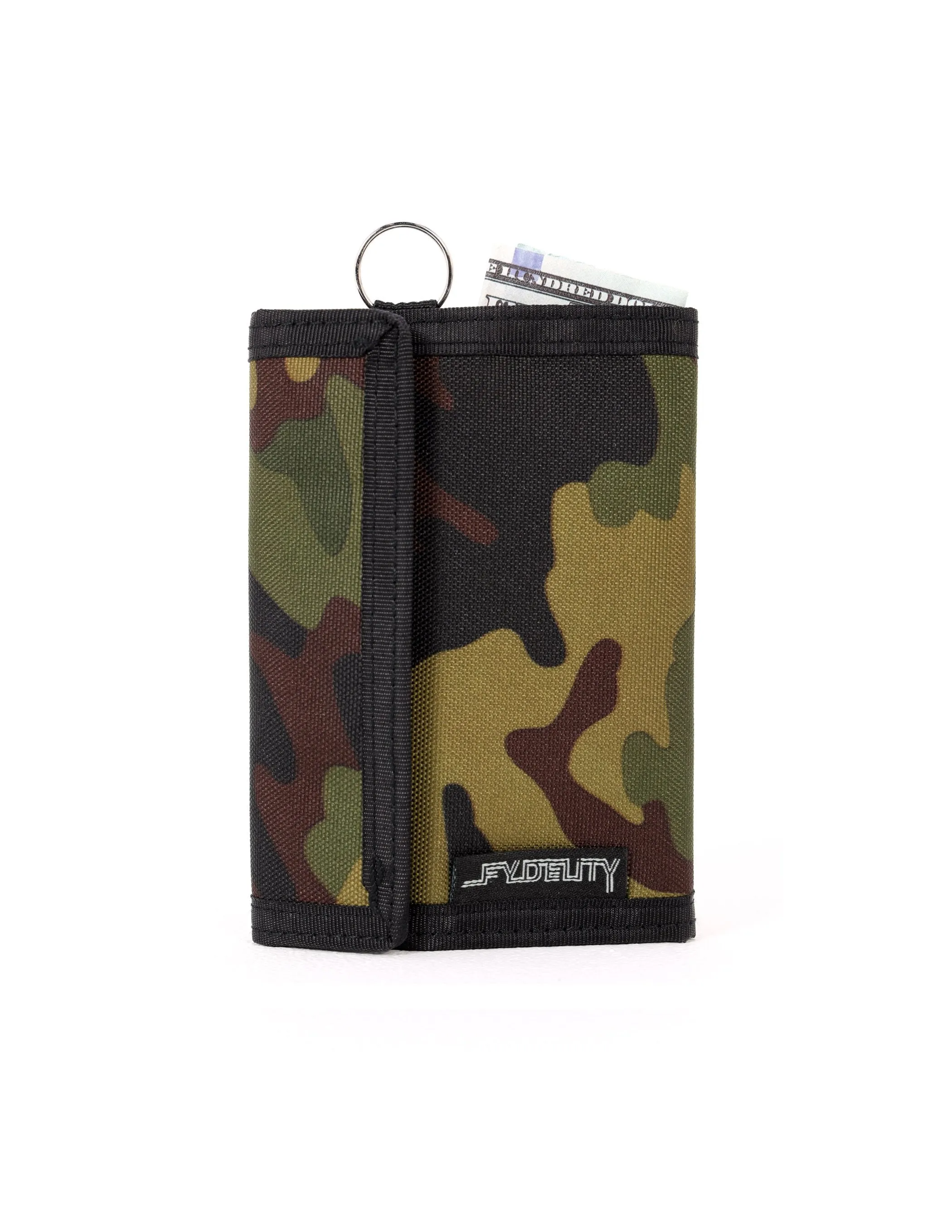 80's Wallet | Bi-Fold RFID |ARMY CAMO