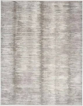 Abstract Hues ABH03 Grey/White Rug