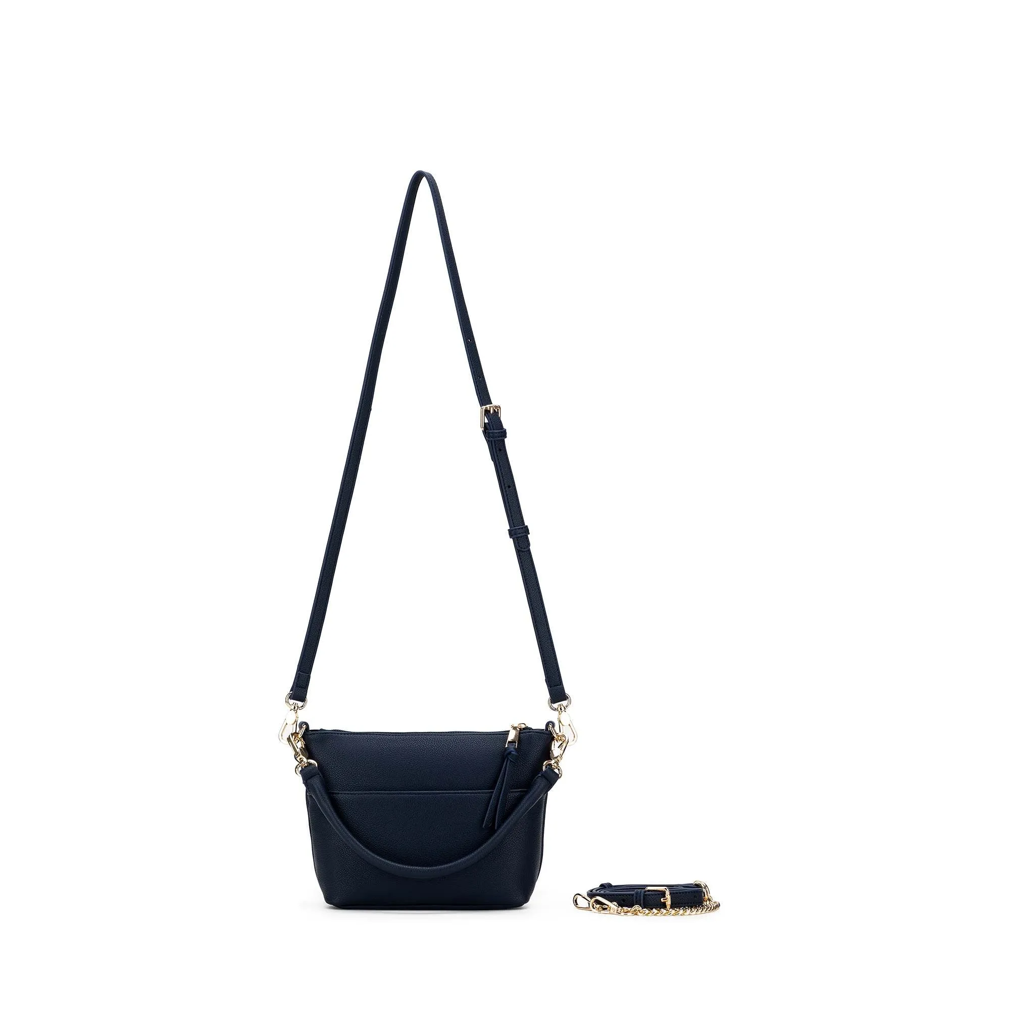 Alice Deep Navy Top Handle Crossbody Bag