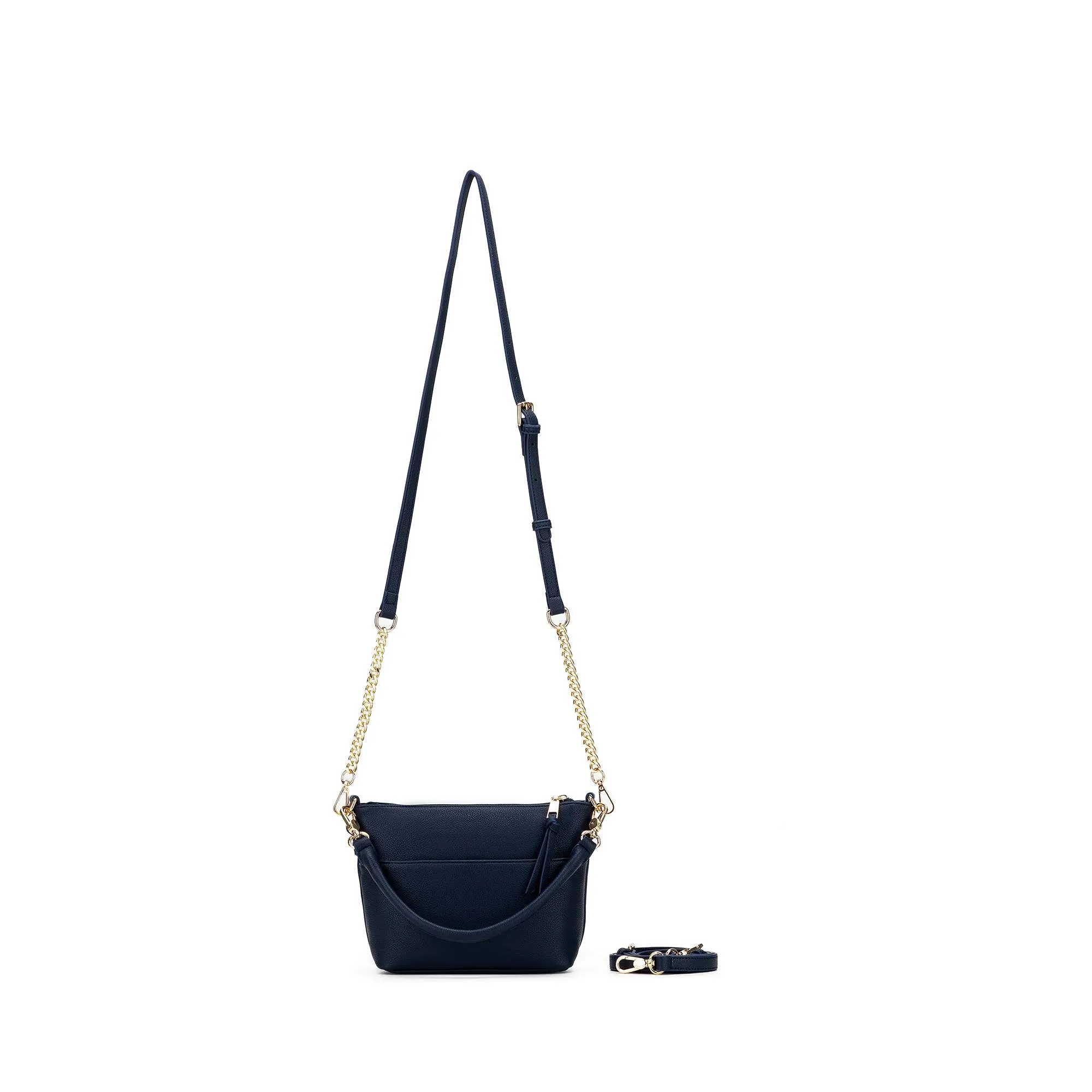 Alice Deep Navy Top Handle Crossbody Bag