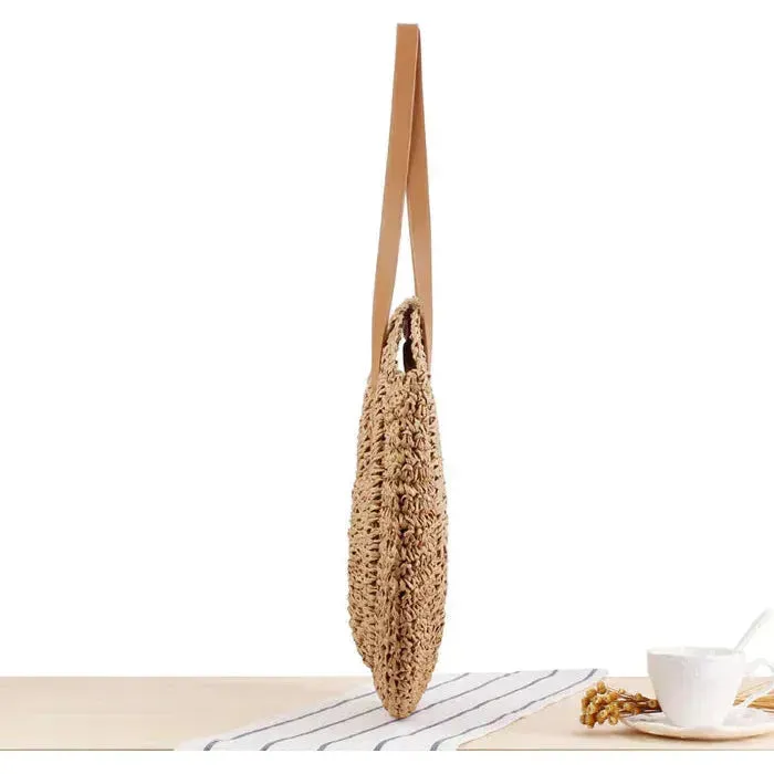 Andrea Bag - Handgewebte Strandtasche mit großem Fassungsvermögen