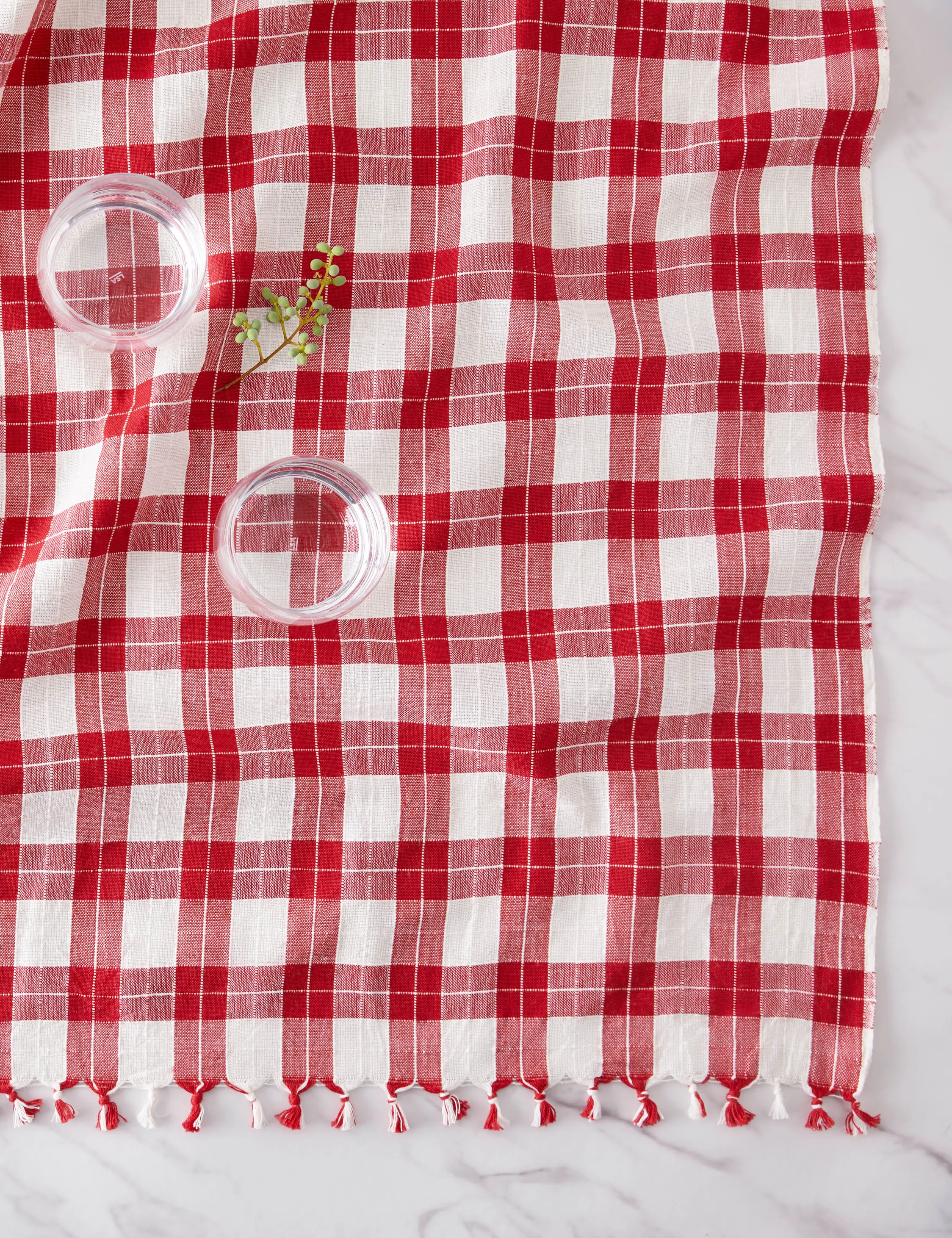 Annabelle Plaid tablecloth by Heather Taylor Home