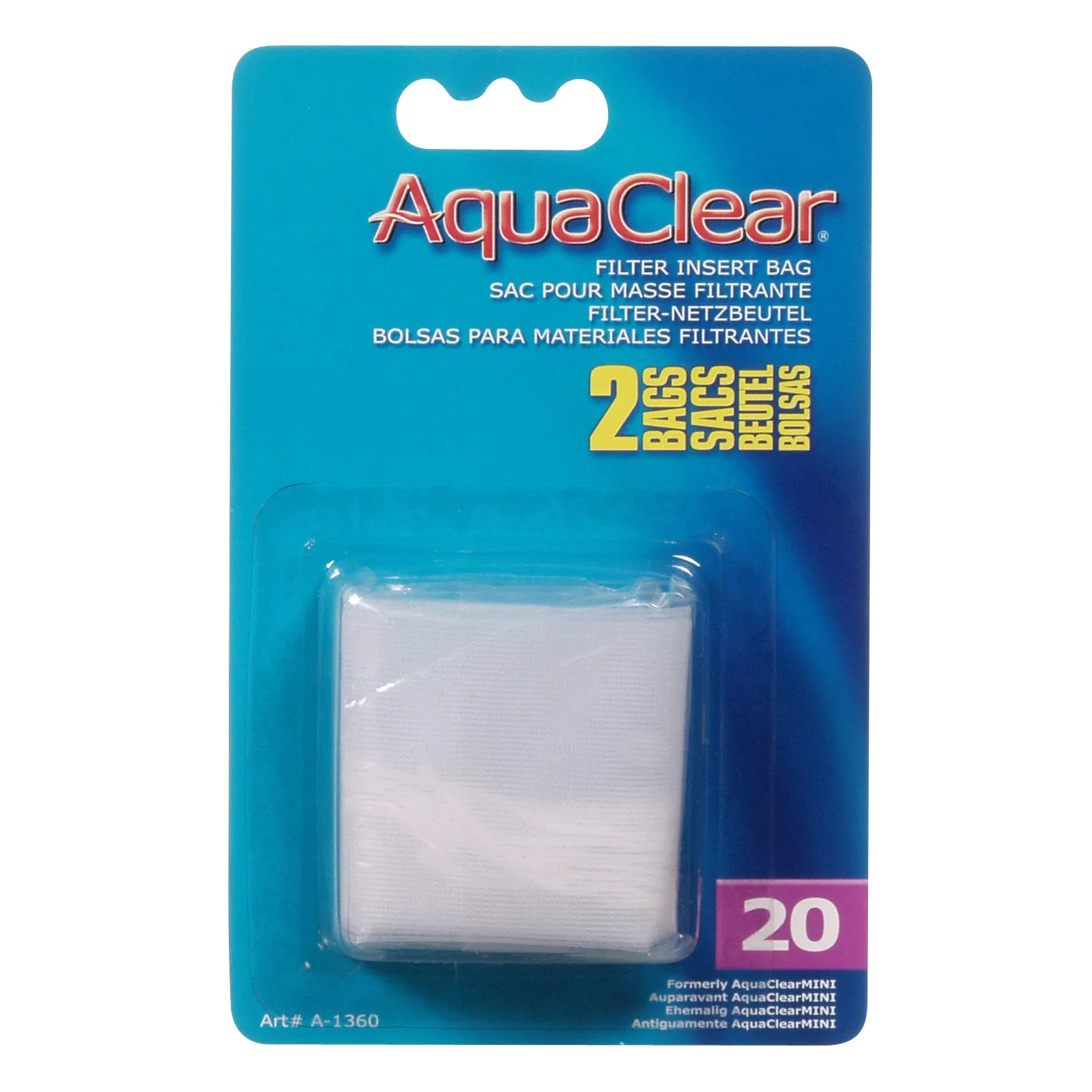 Aquaclear 20 Nylon Media Bag 2 Pack