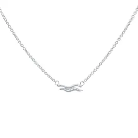 Aquarius Silver Necklace