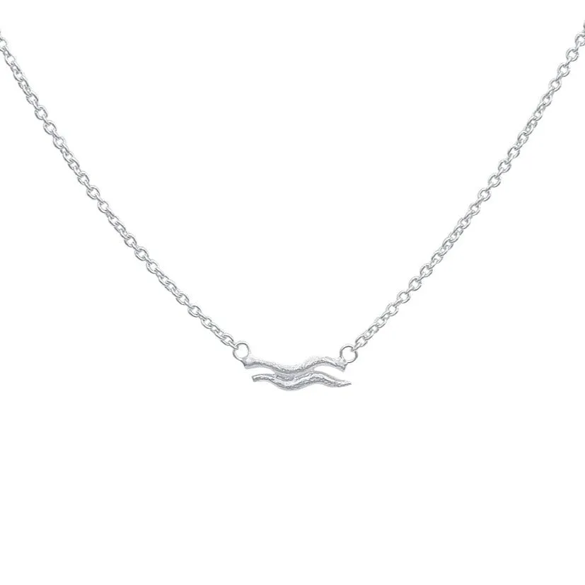 Aquarius Silver Necklace