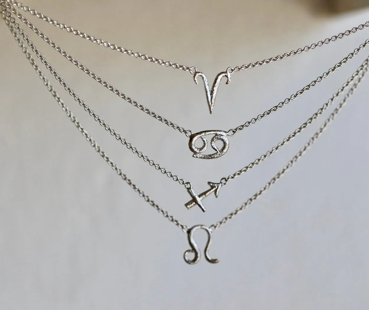 Aries Silver Necklace