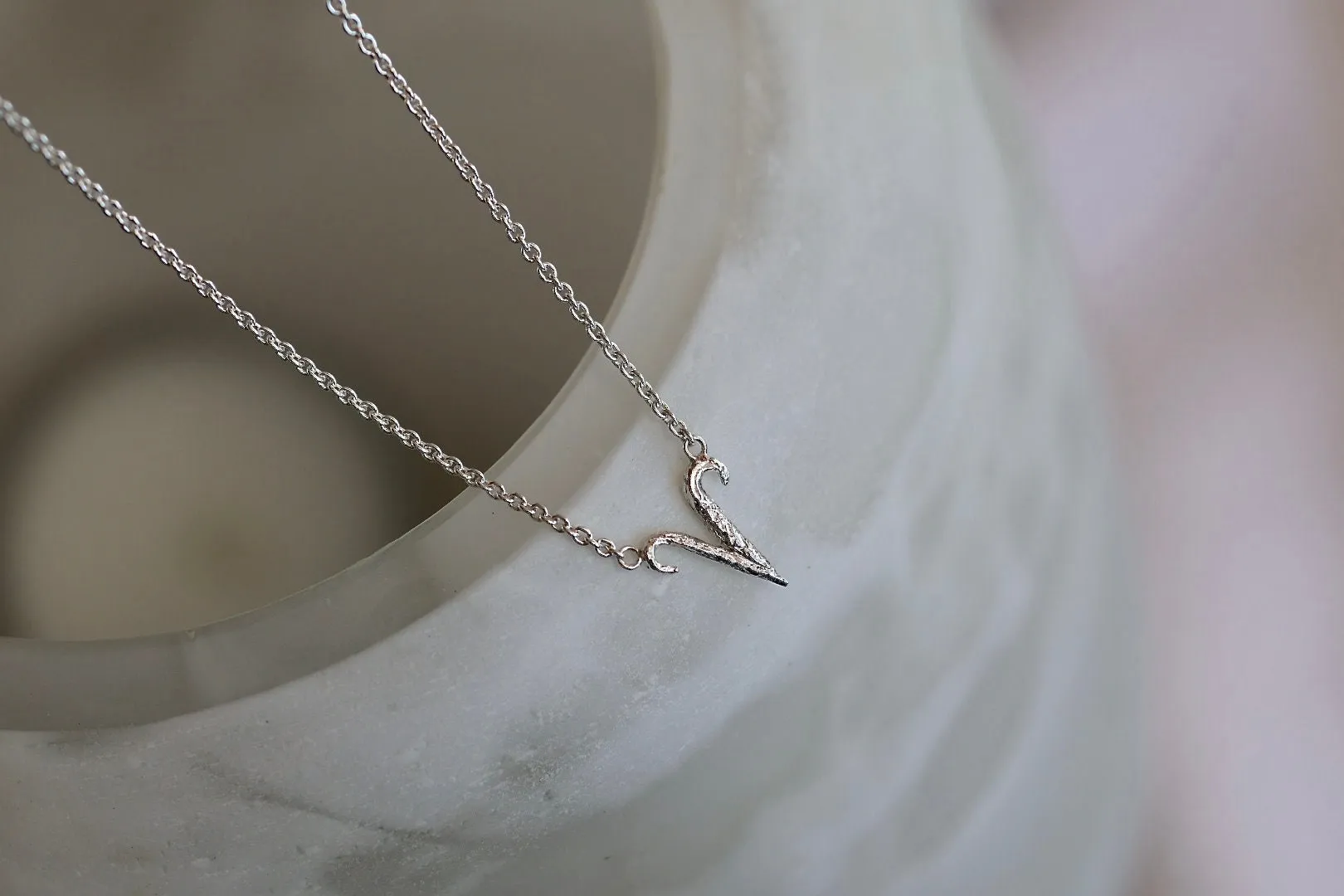 Aries Silver Necklace