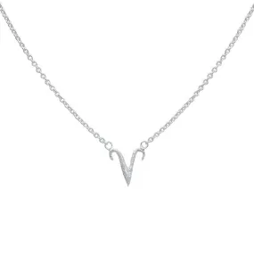 Aries Silver Necklace