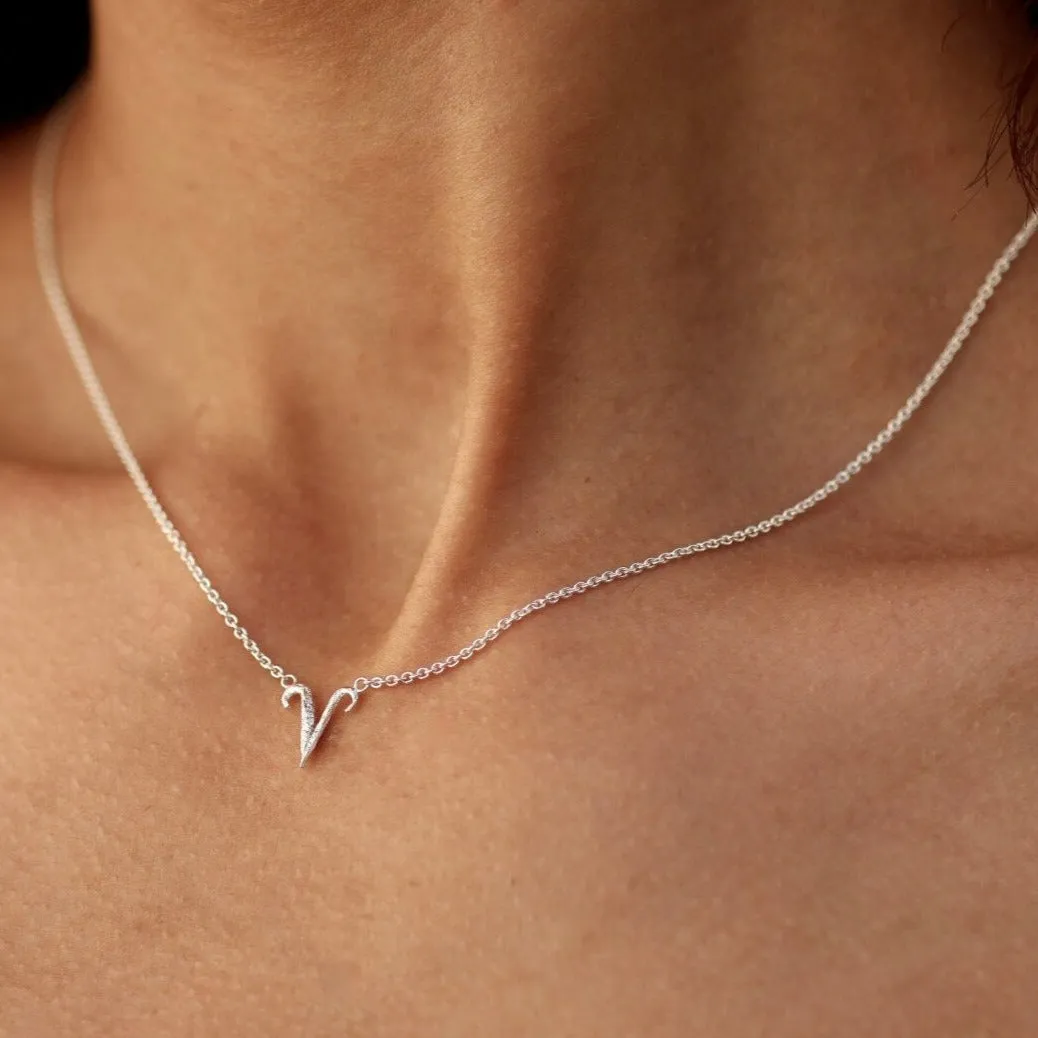 Aries Silver Necklace