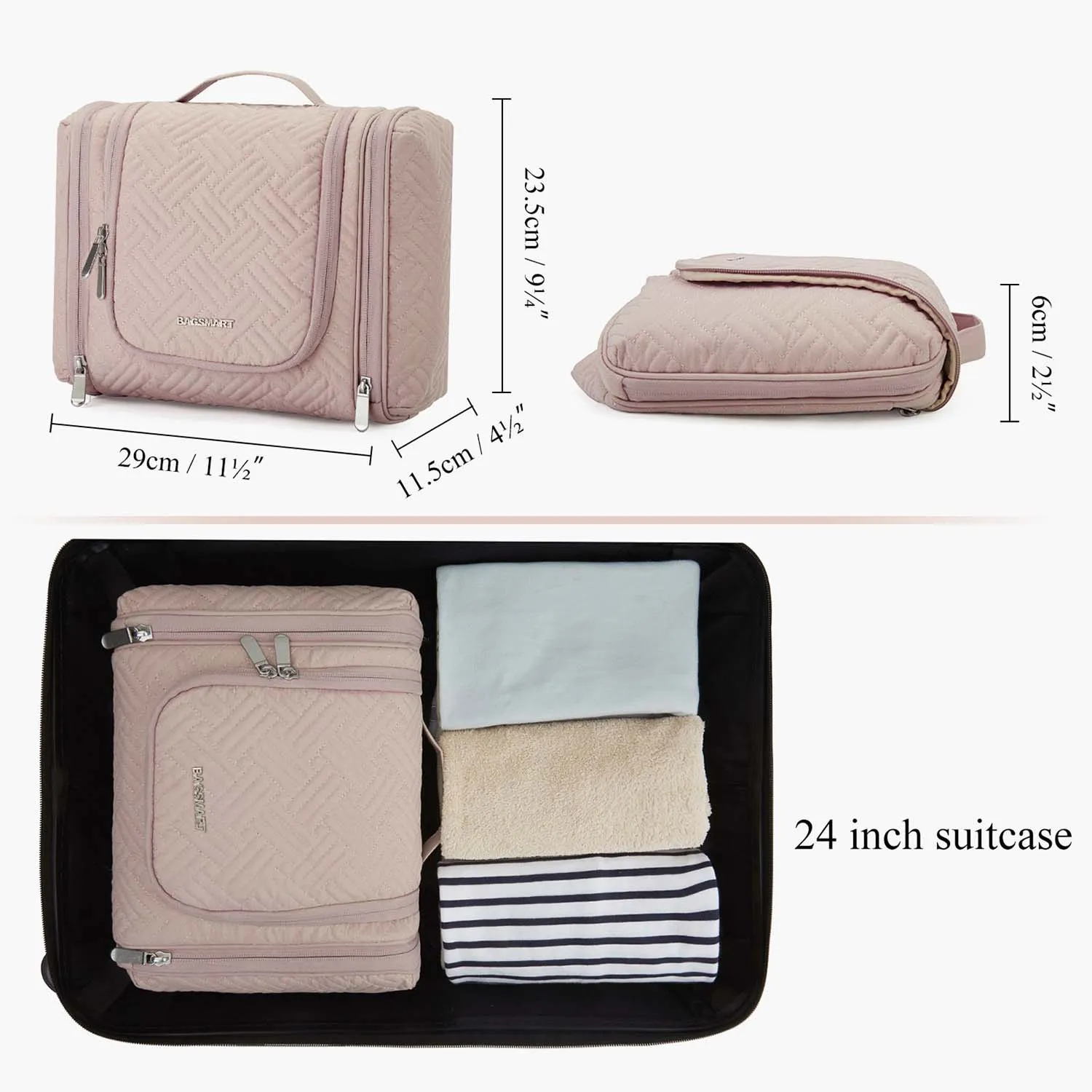 Atlas Bonchemin Hanging Toiletry Bag