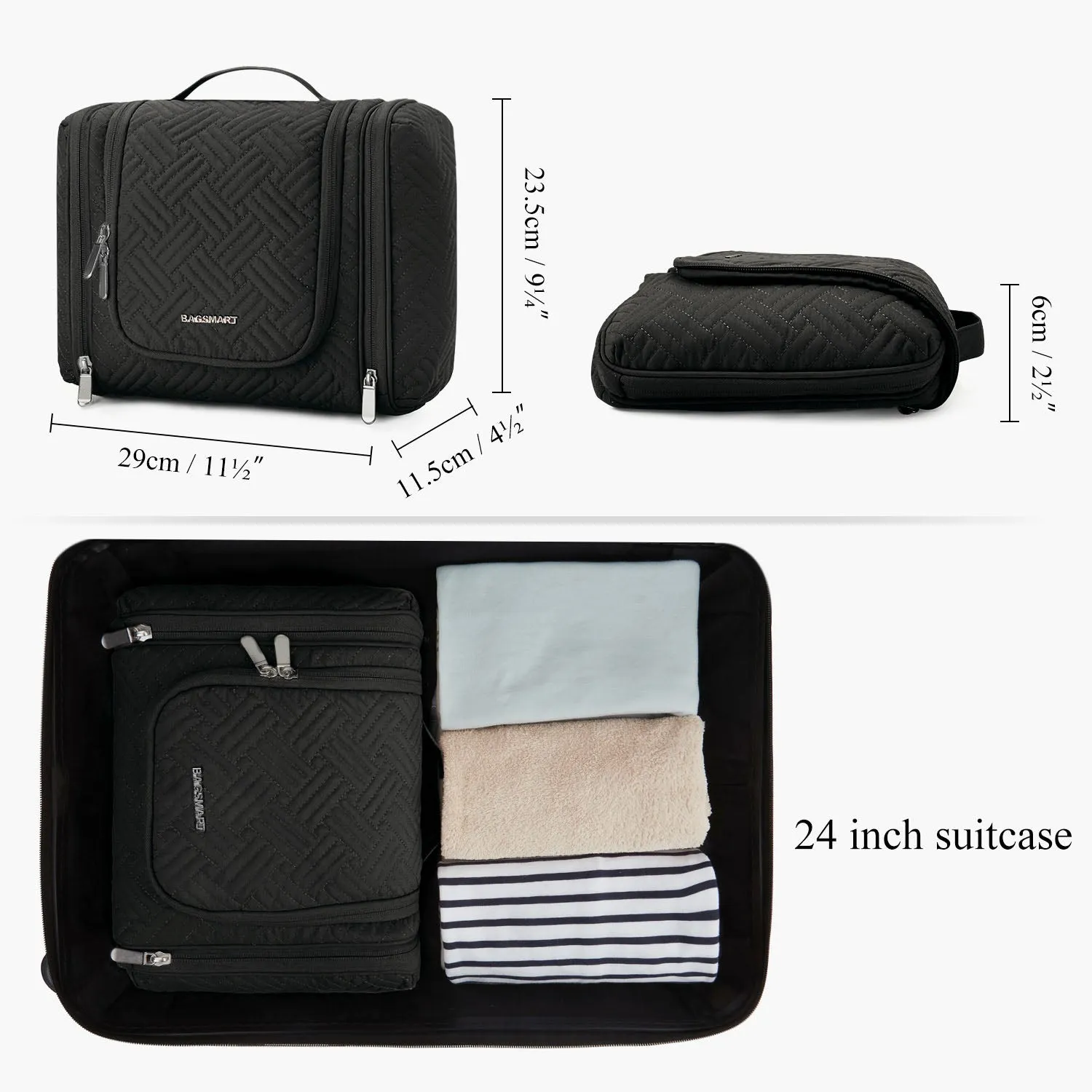 Atlas Bonchemin Hanging Toiletry Bag