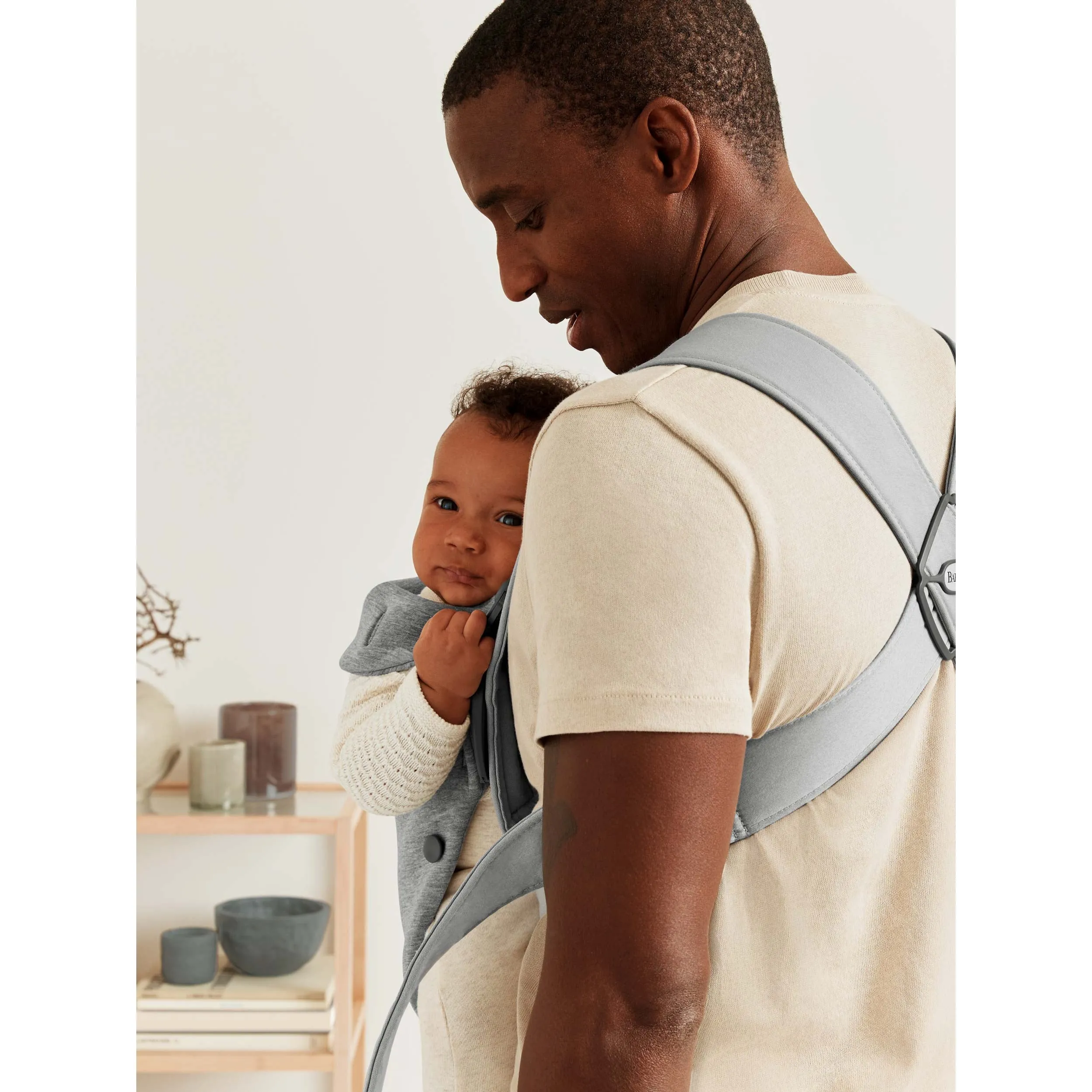 Baby Carrier Mini 3D Jersey - Light Grey