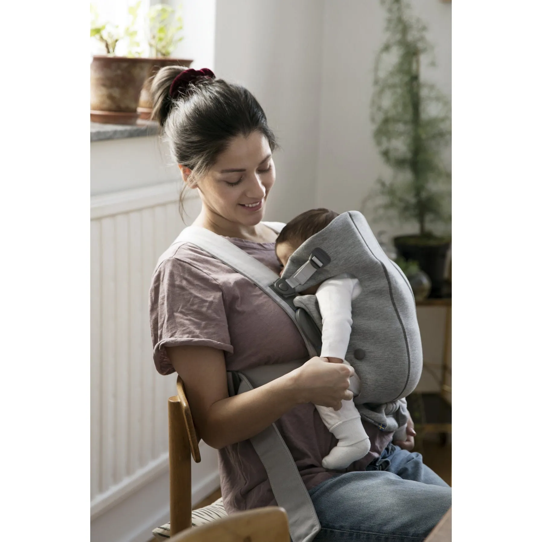 Baby Carrier Mini 3D Jersey - Light Grey