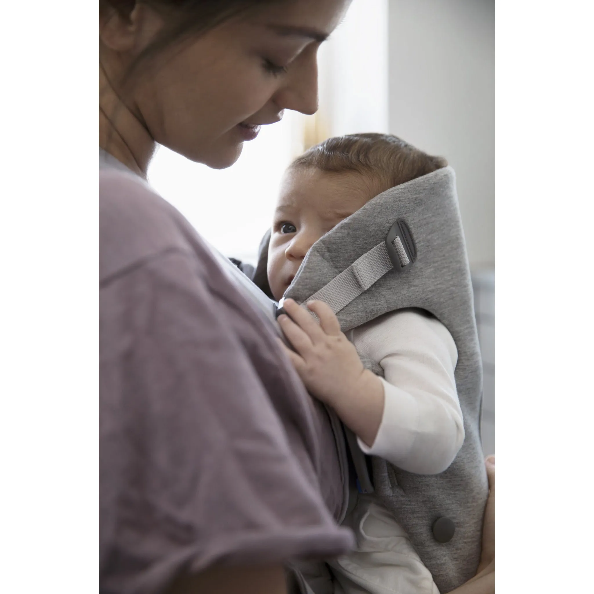 Baby Carrier Mini 3D Jersey - Light Grey