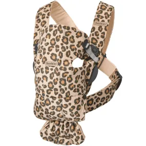 Baby Carrier Mini - Beige Leopard Cotton