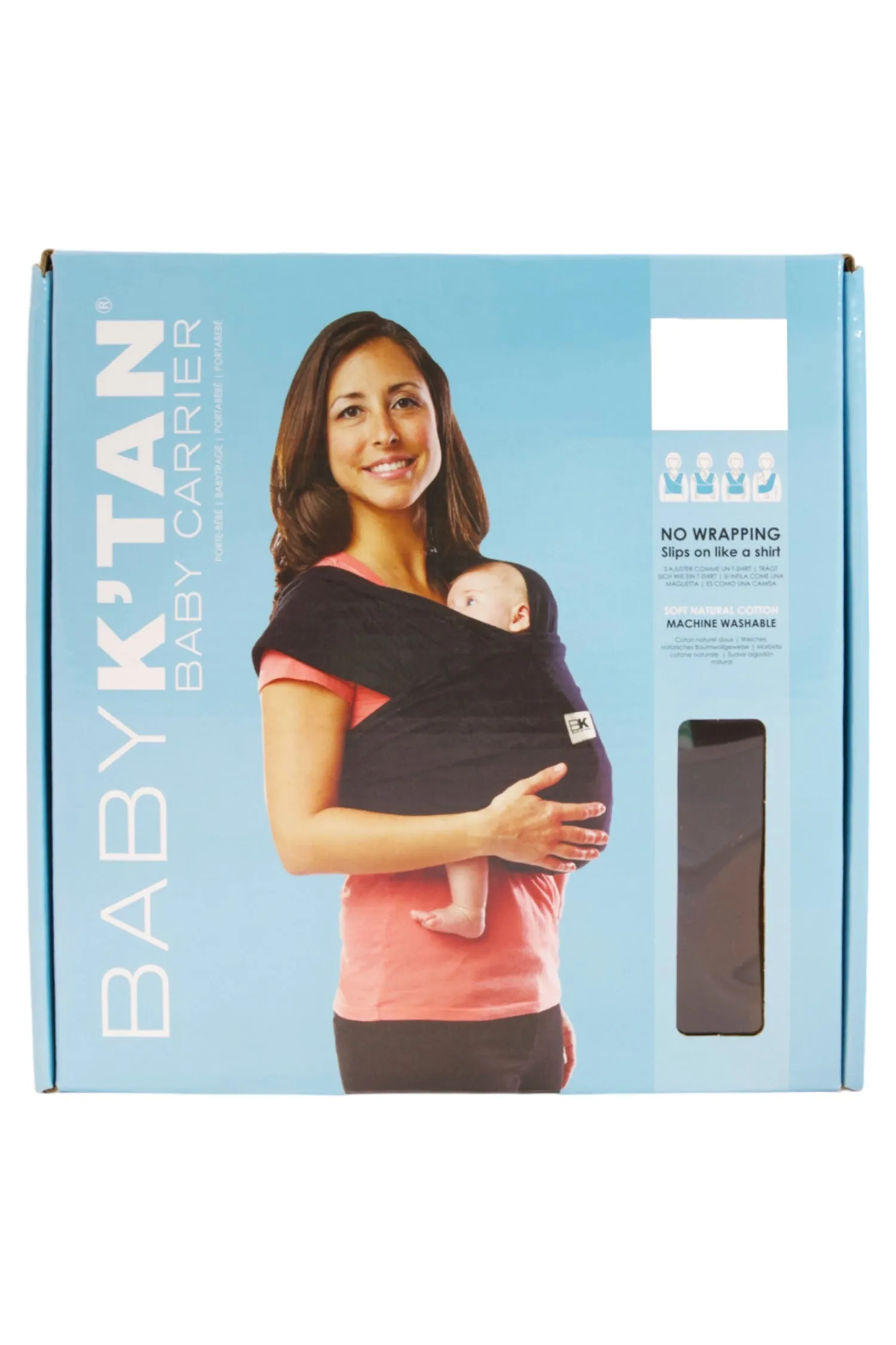 Baby K'tan Original Baby Carrier - Black - L