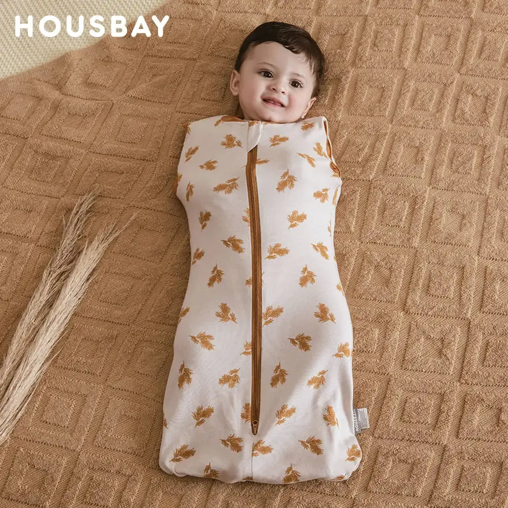 Baby Sleeping Bag Newborn Baby Swaddle Sleeveless Sleep Sack Summer