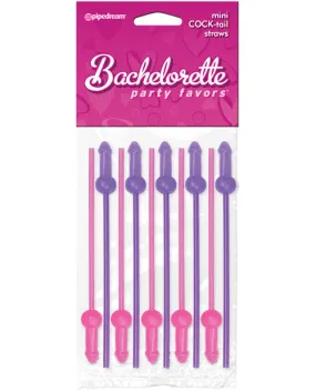 Bachelorette Party Favors Mini Cock-tail Straws