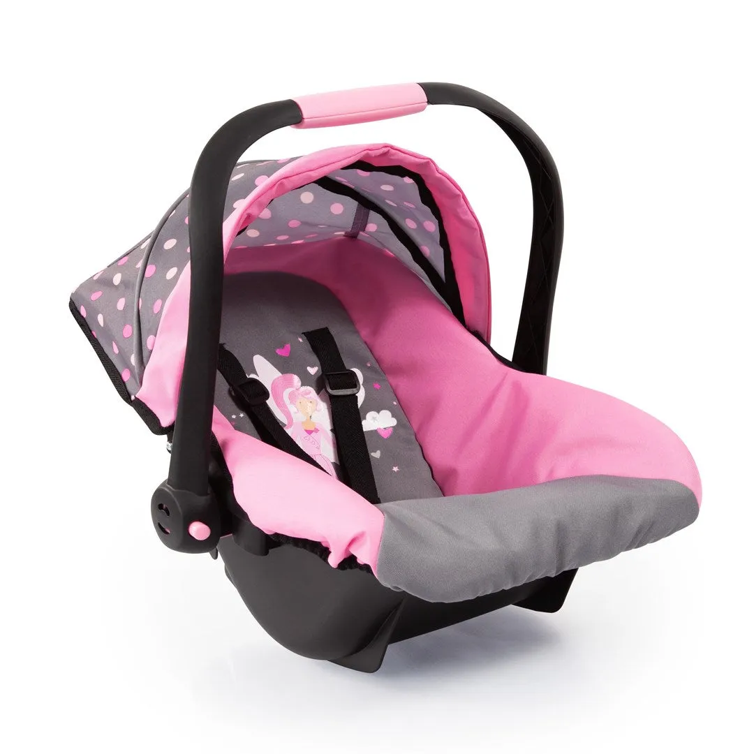 Bayer Doll Car Seat Canopy Baby Carrier Fairy 67966Aa