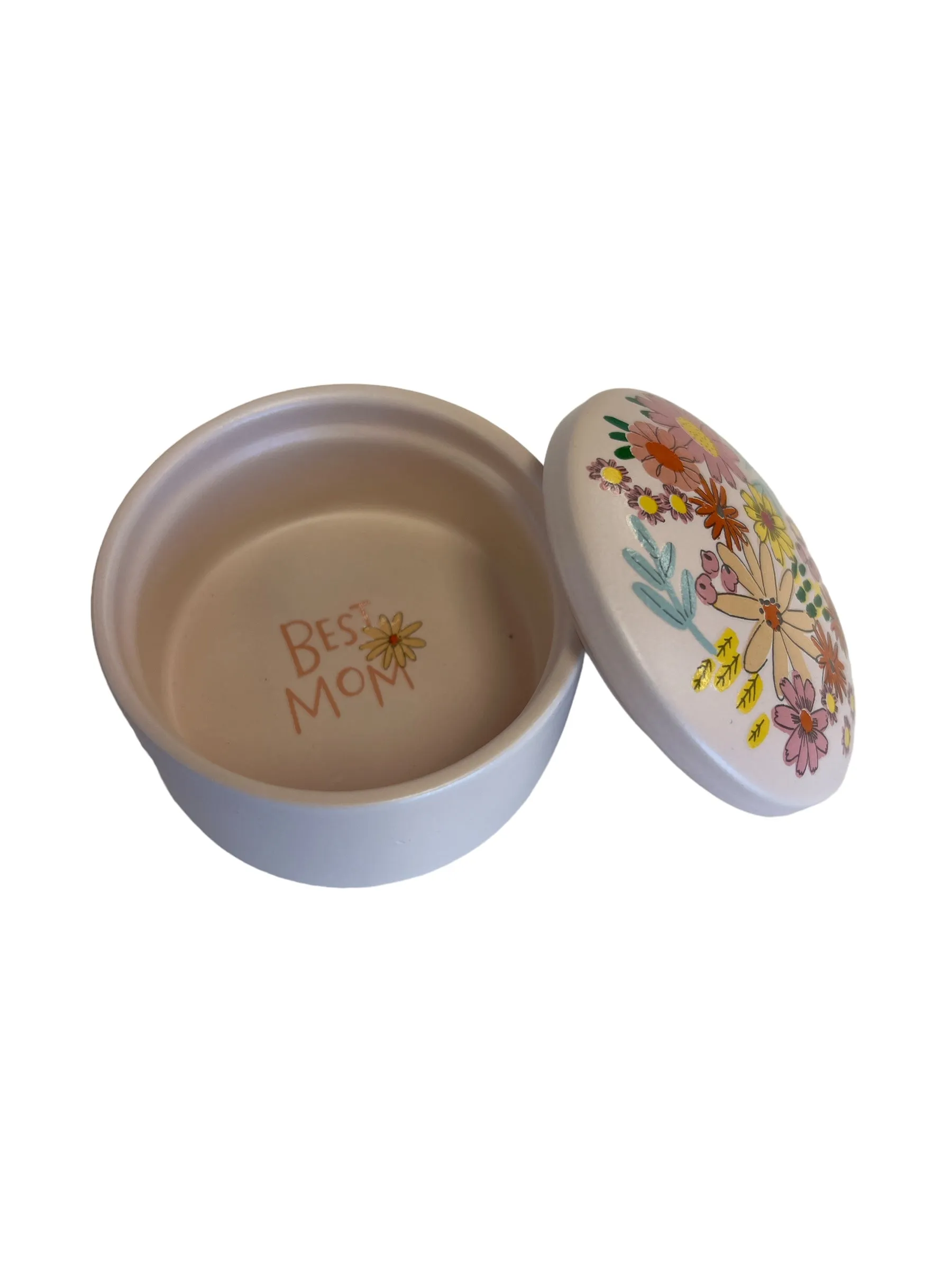 Best Mom Ceramic Trinket