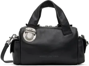 Black Mini Pushlock Satchel