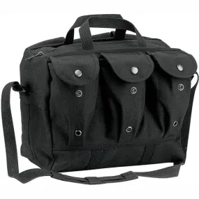 Black - Public Safety Medical Equipment Mag Bag - Canvas