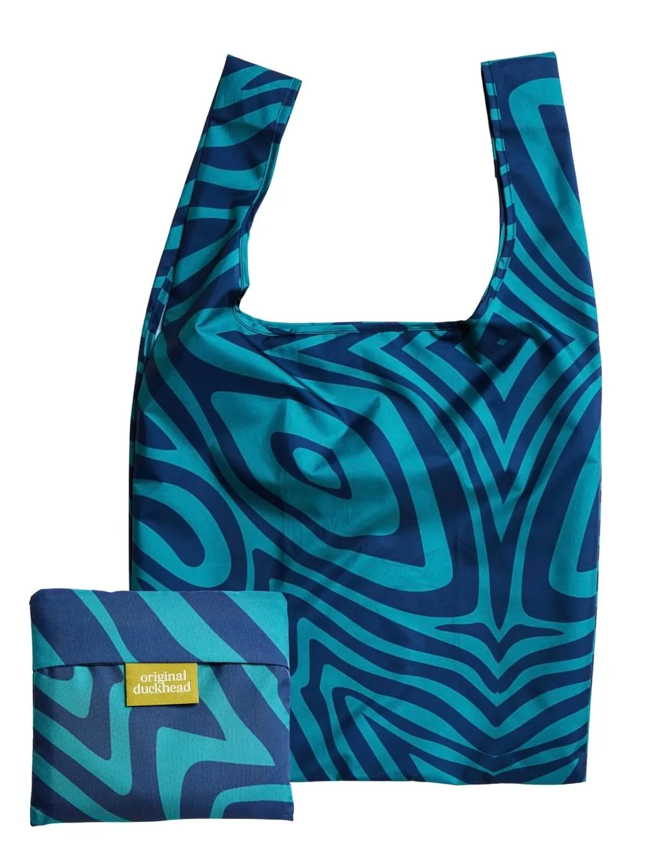 BLUE SWIRLZ REUSABLE BAG