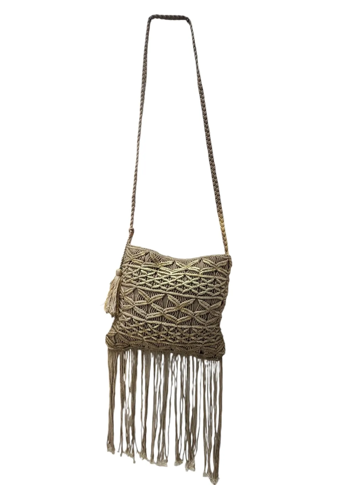 Bohemian fringe sling bag