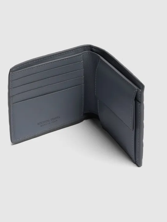 Bottega Veneta   Intrecciato leather bi-fold wallet 