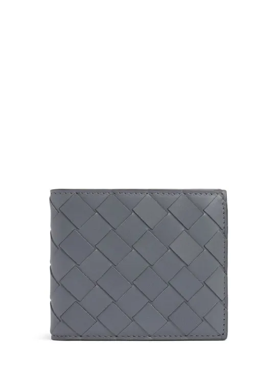 Bottega Veneta   Intrecciato leather bi-fold wallet 