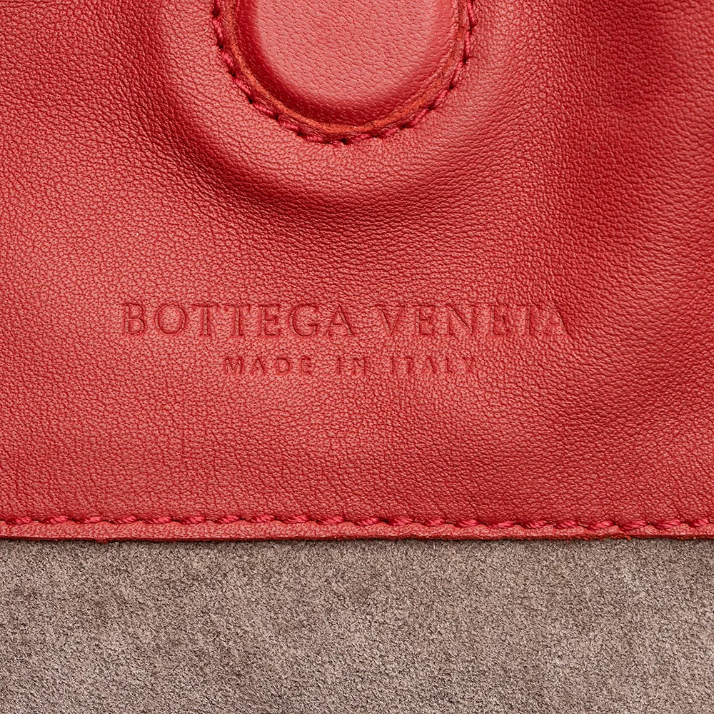 Bottega Veneta Intrecciato Nappa Campana Medium Shoulder Bag  - FINAL SALE (SHF-19645)