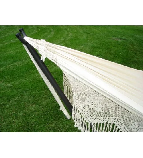 Brazilian Style Double Deluxe Hammock - Natural