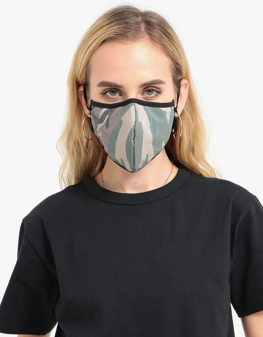 Brixton Antimicrobial Face Mask - Camo