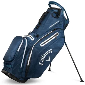 Callaway Fairway 14 HD Waterproof Stand Bag - Navy Houndstooth