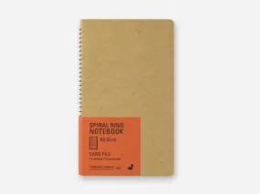 Card File A5 Slim Spiral Ring Notebook