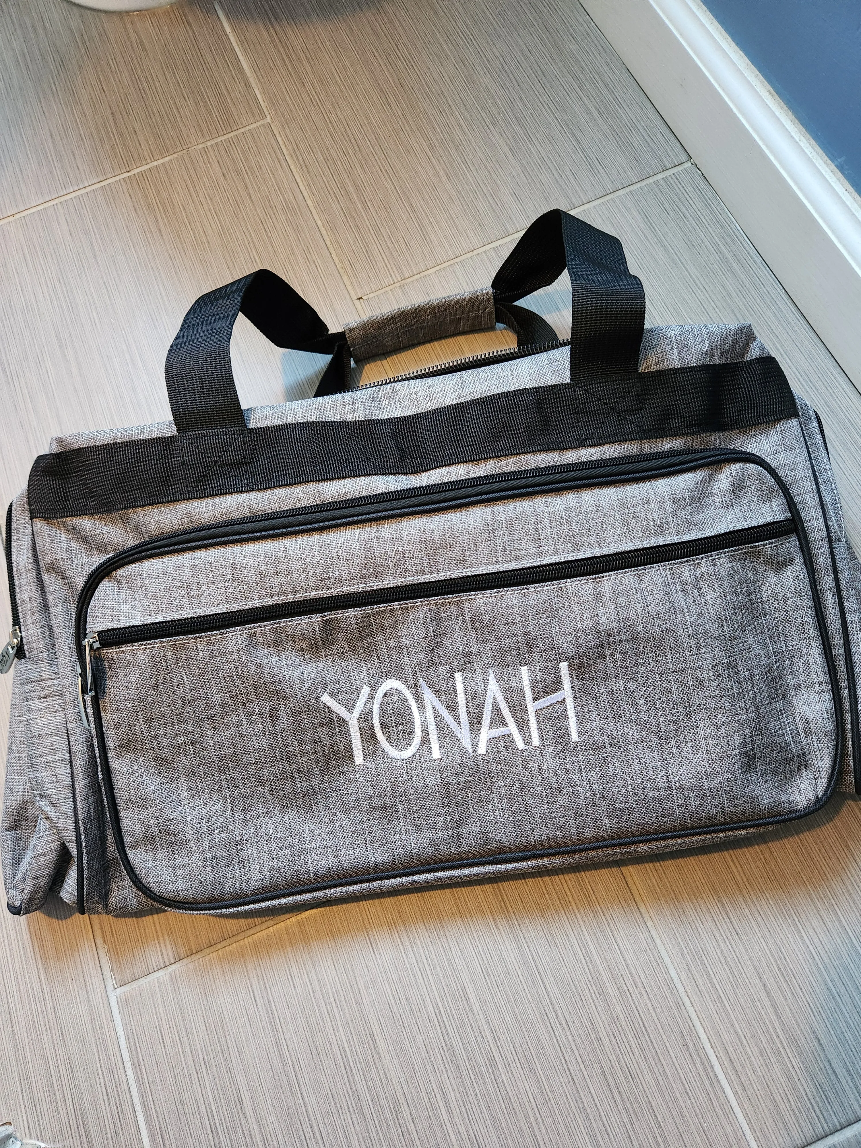 Charcoal Duffle Bag 23"