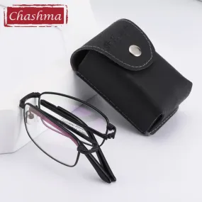 Chashma Unisex Full Rim Square Alloy Foldable Alloy Eyeglasses 8827