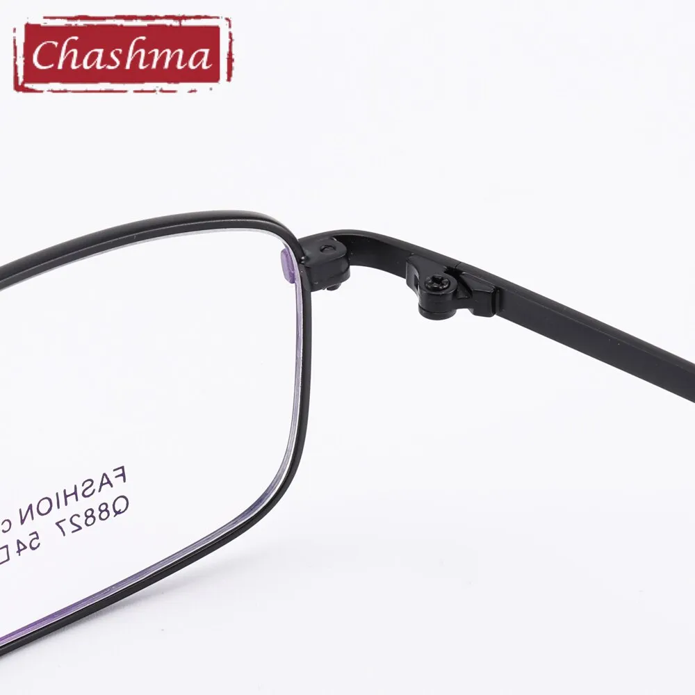 Chashma Unisex Full Rim Square Alloy Foldable Alloy Eyeglasses 8827