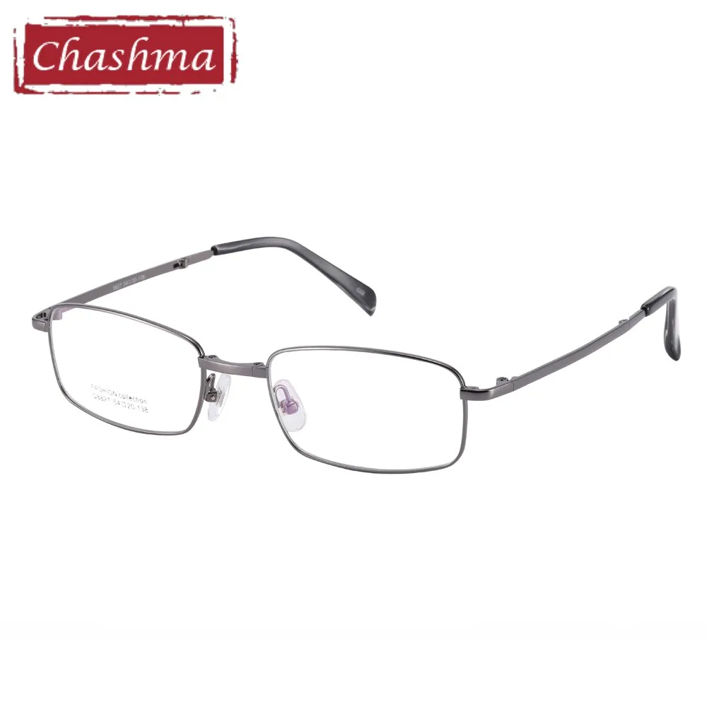 Chashma Unisex Full Rim Square Alloy Foldable Alloy Eyeglasses 8827