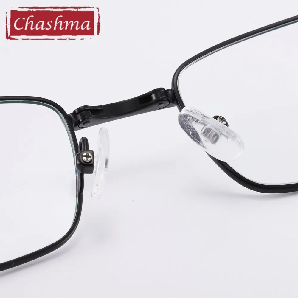 Chashma Unisex Full Rim Square Alloy Foldable Alloy Eyeglasses 8827