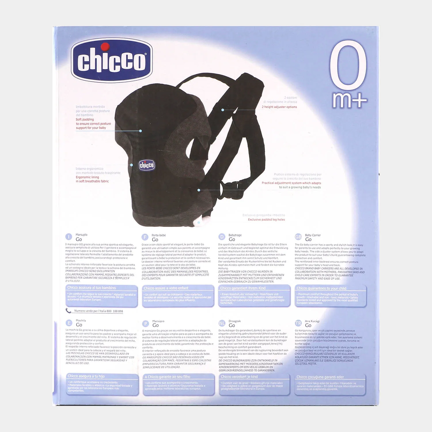 Chicco Easy Fit Baby Carrier | 0M 