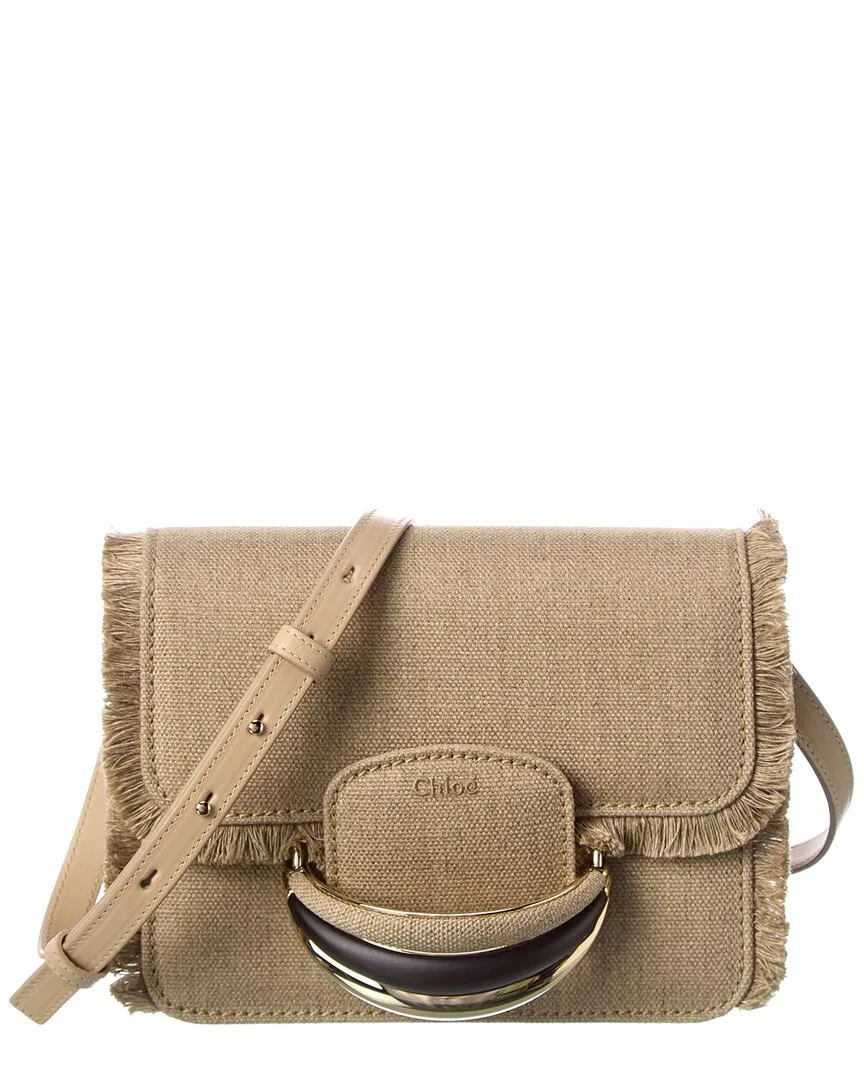 Chloe Kattie Canvas Shoulder Bag