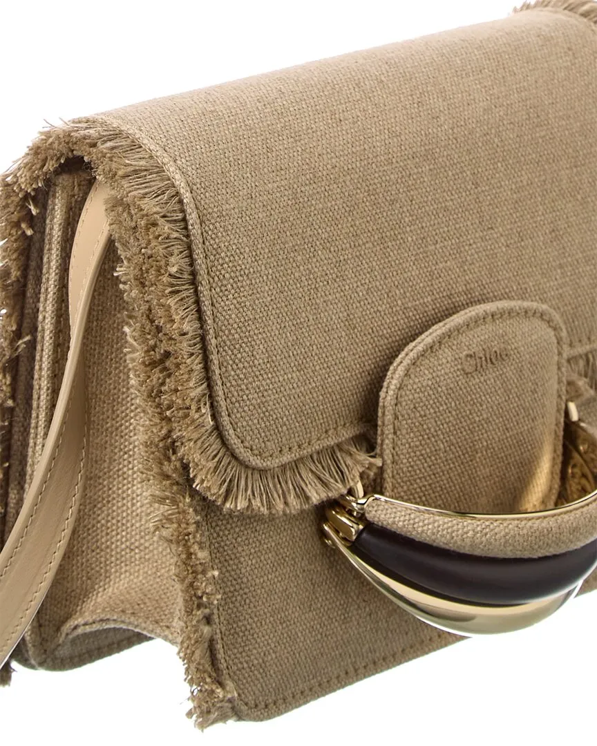 Chloe Kattie Canvas Shoulder Bag