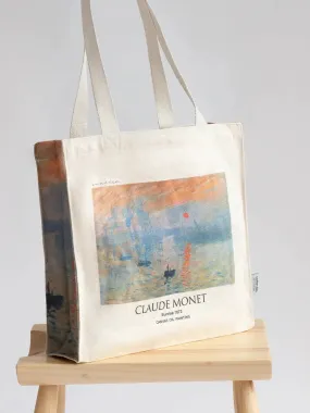 Claude Monet Sunrise - Tote Bag